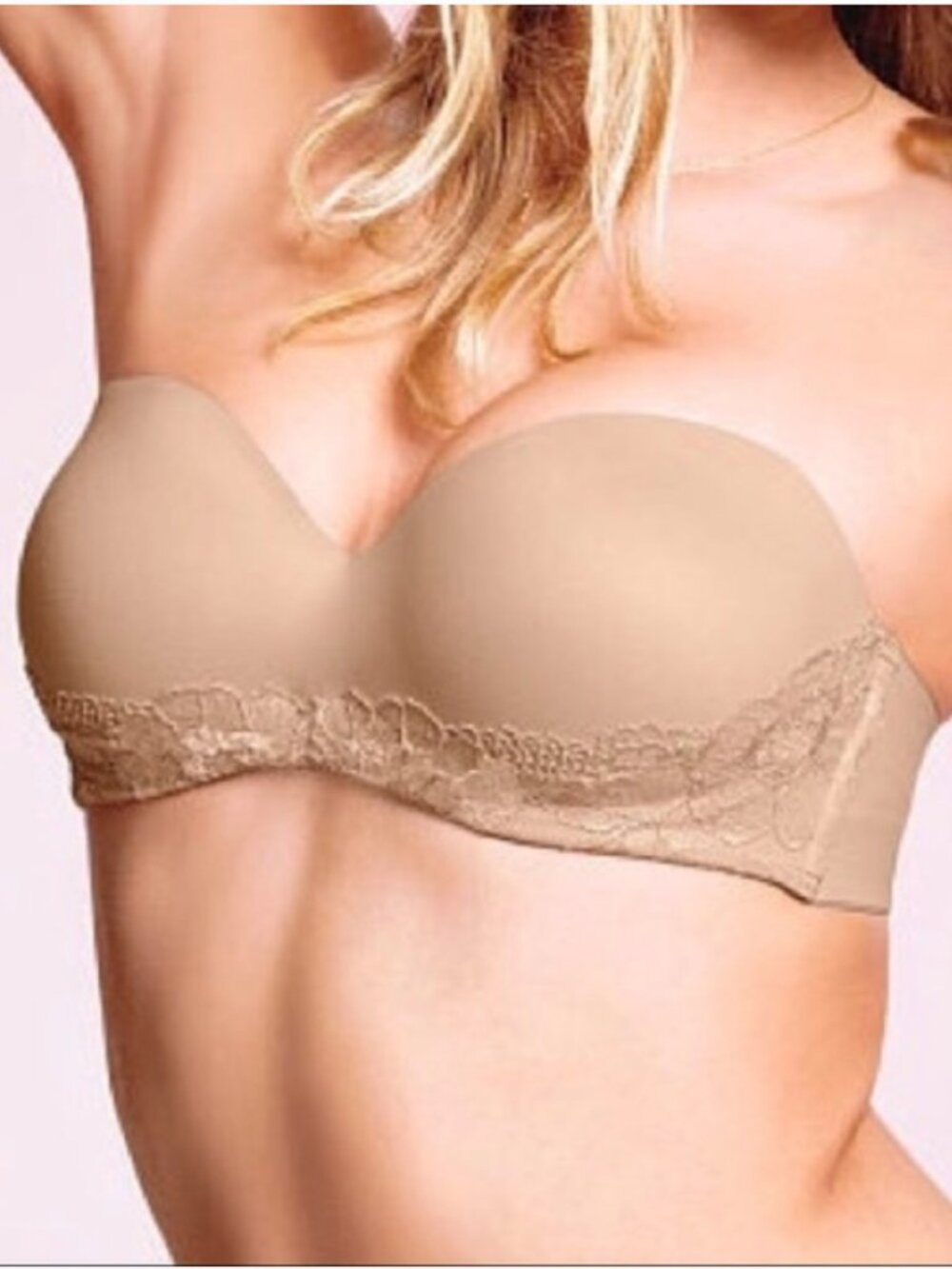 Victoria's Secret Body By Victoria Lined Strapless Convertible Bra